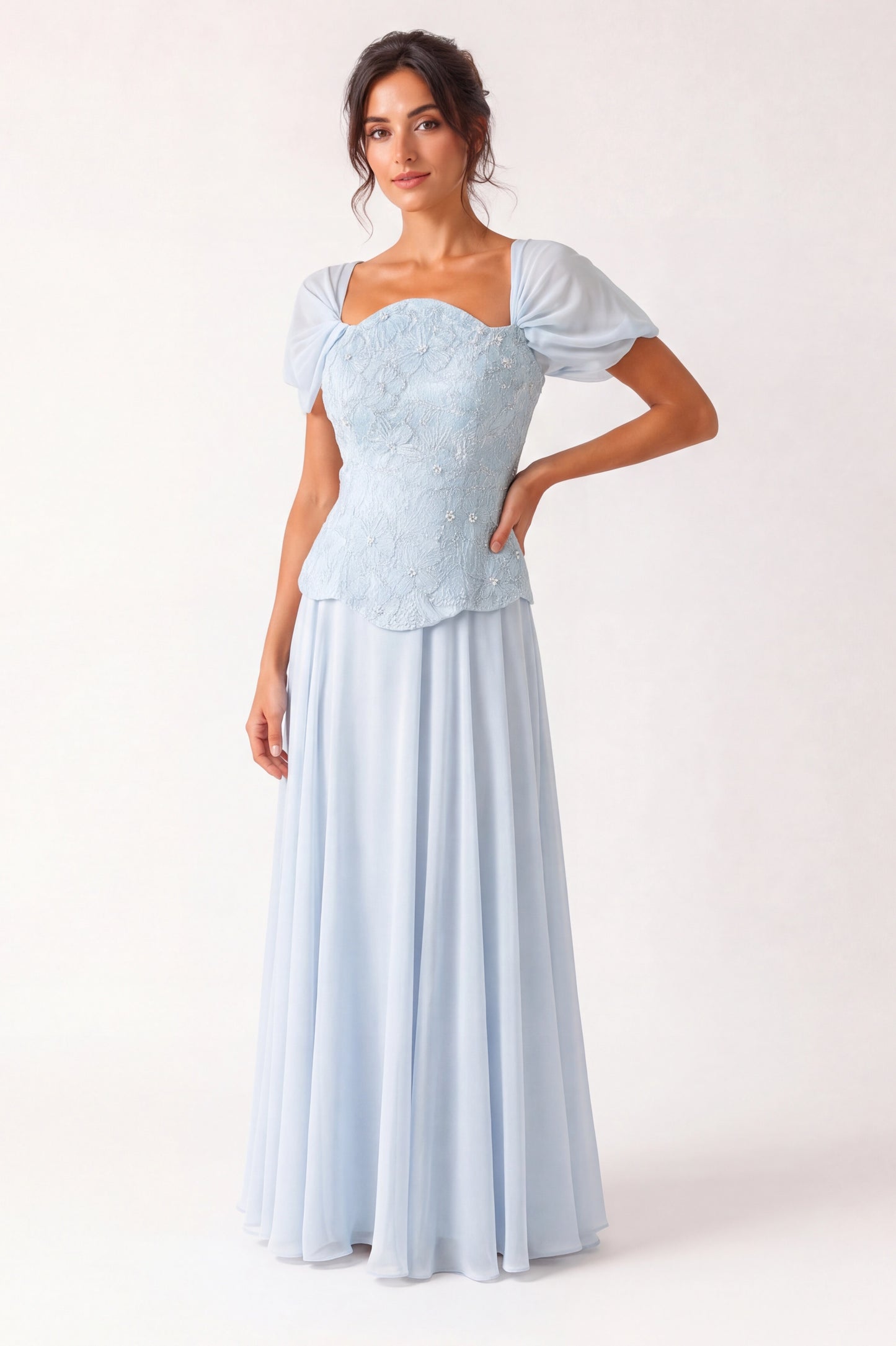 Bloom Floral Embellished Gown.