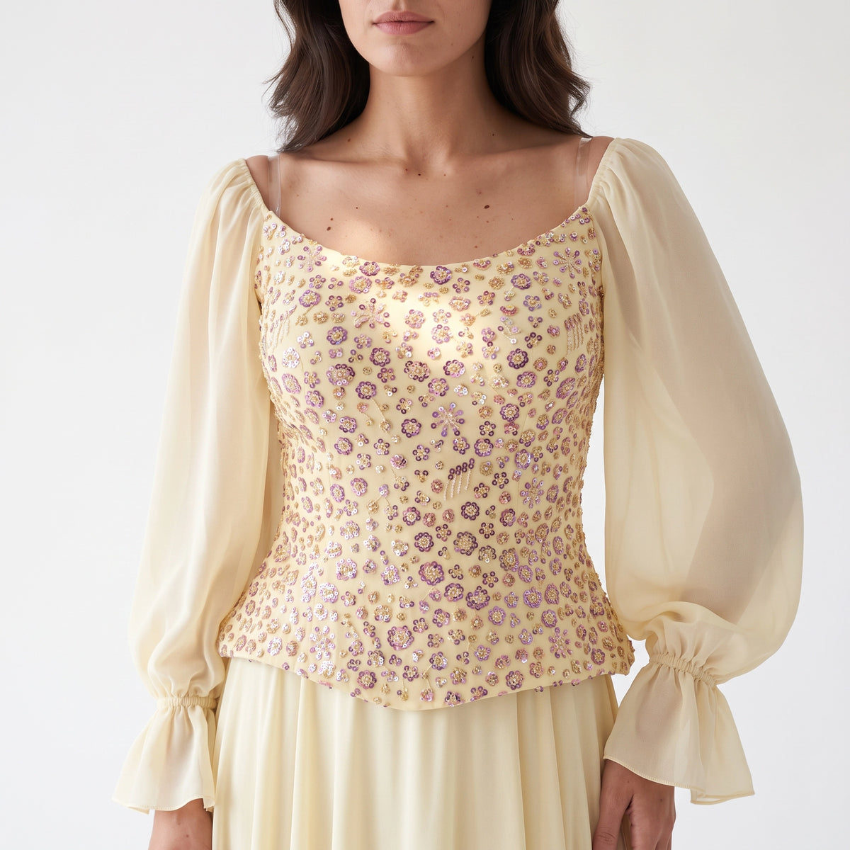 Valentina Embellished Corset Gown.