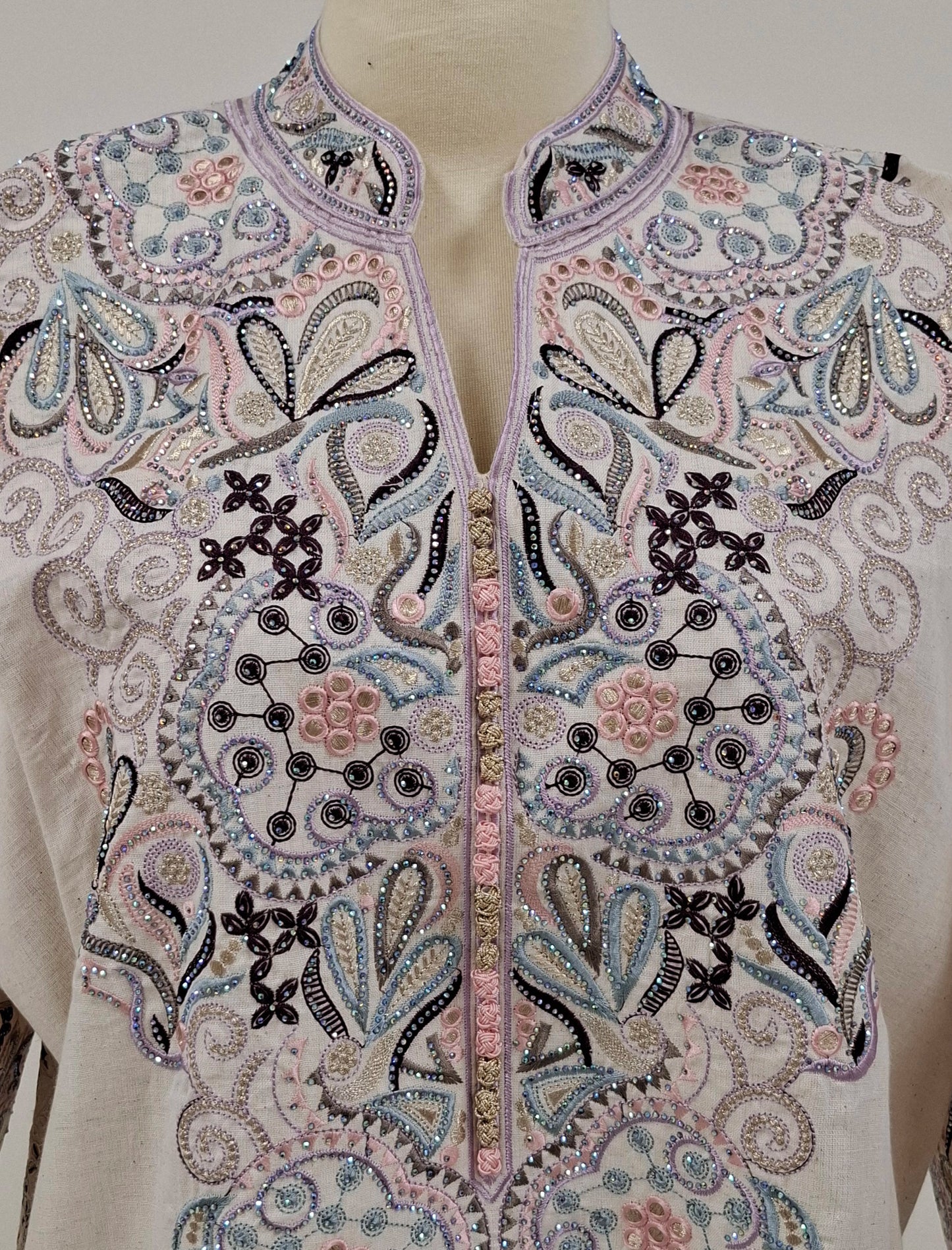 Majestic Threadwork Maxi