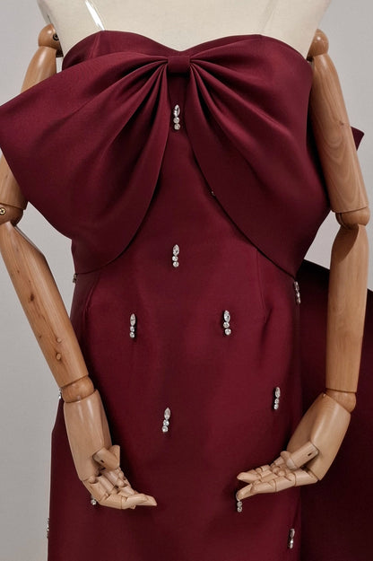 Fionka Velvet Rose Dress