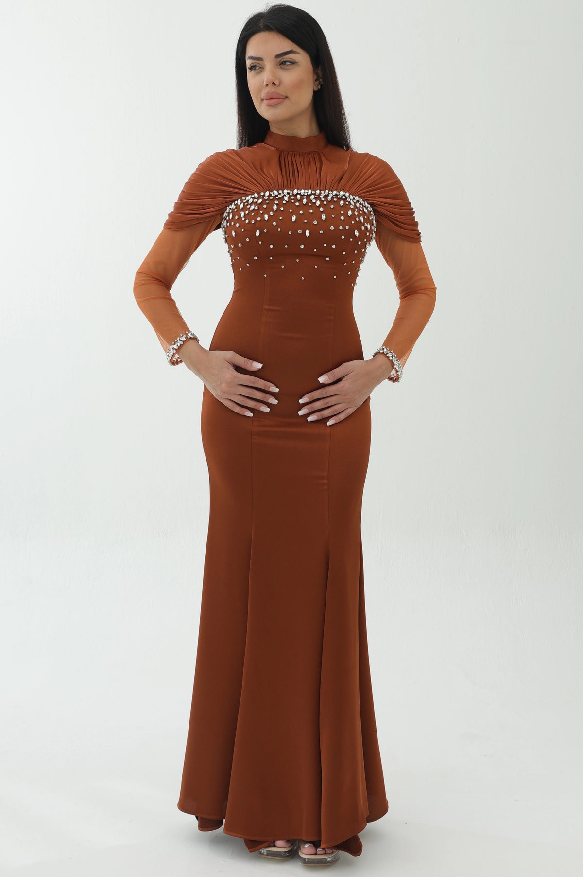Crystal High Neck