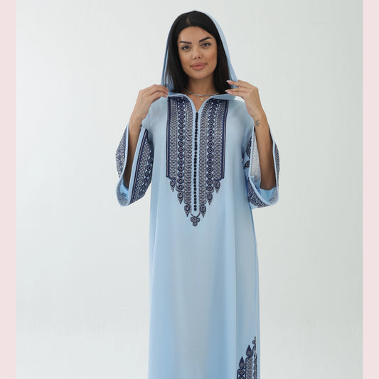 Linear Elegance Abaya