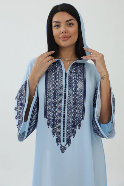 Linear Elegance Abaya