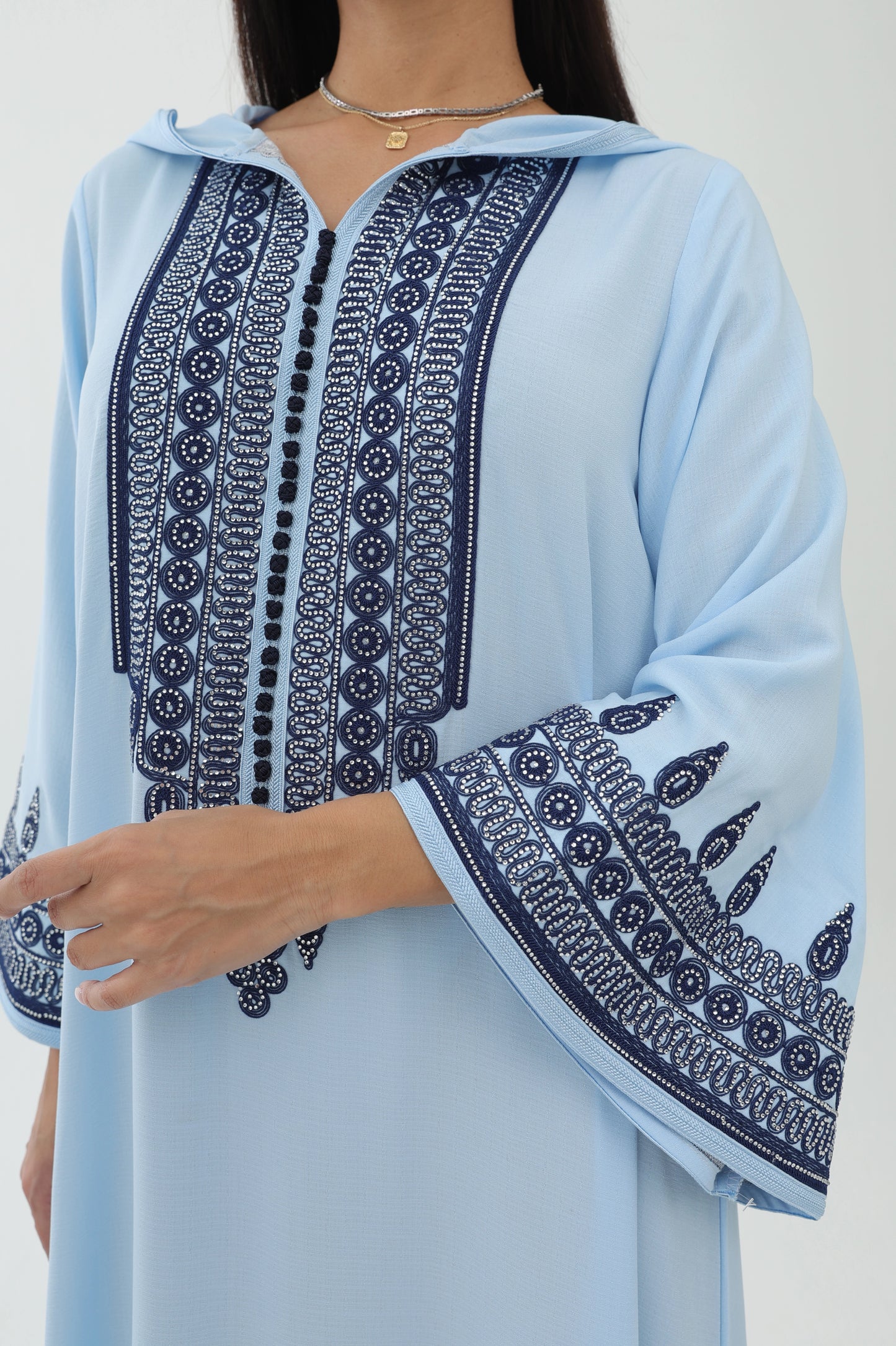 Linear Elegance Abaya