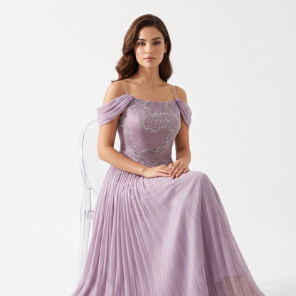 Celeste Organza Corset Gown.