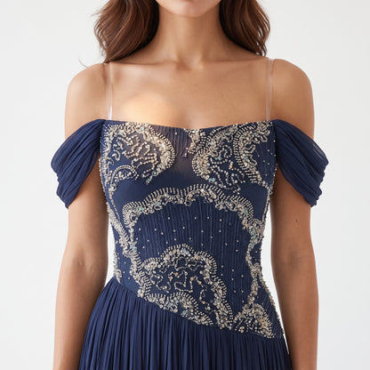 Celeste Organza Corset Gown.