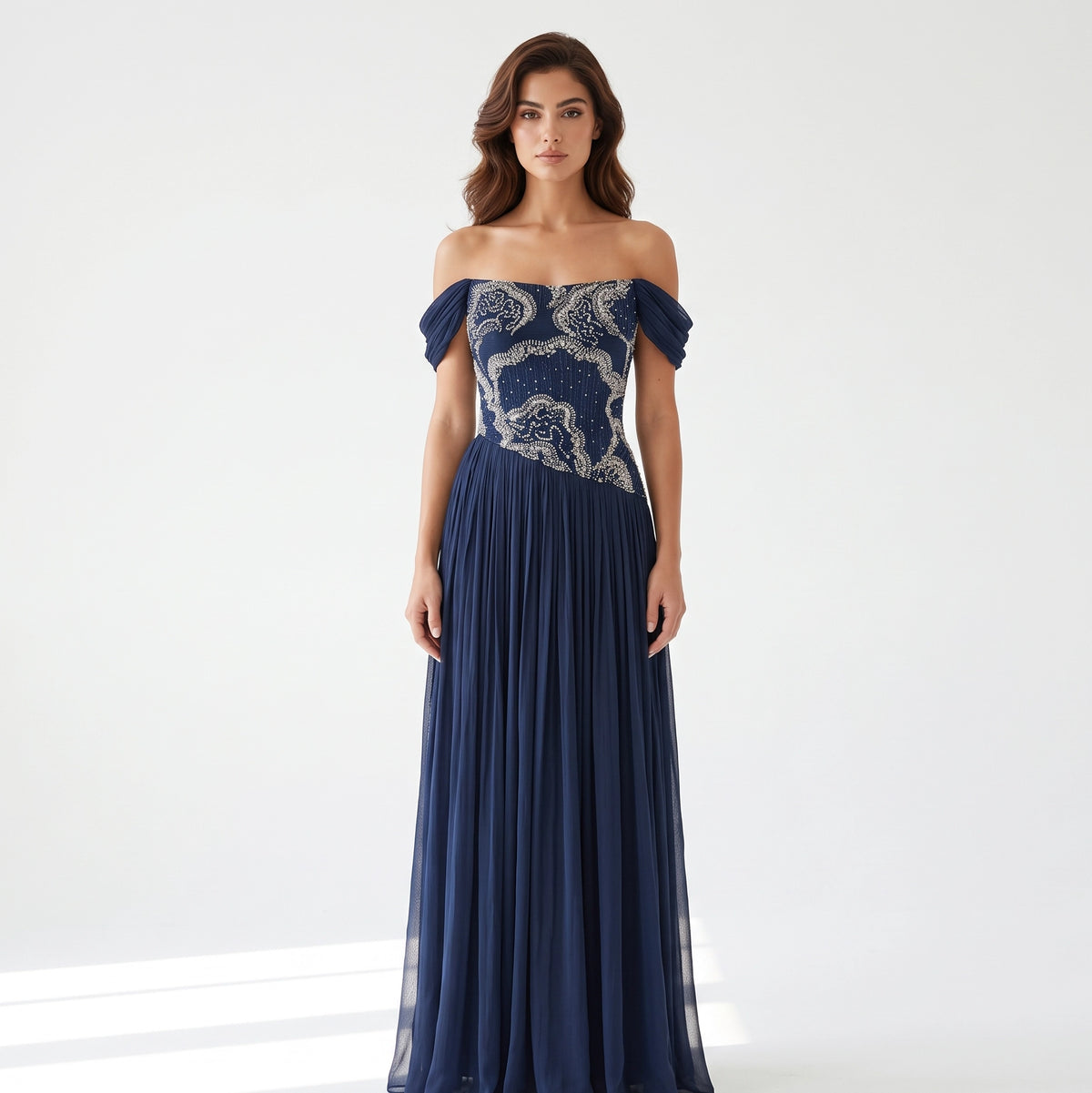 Celeste Organza Corset Gown.