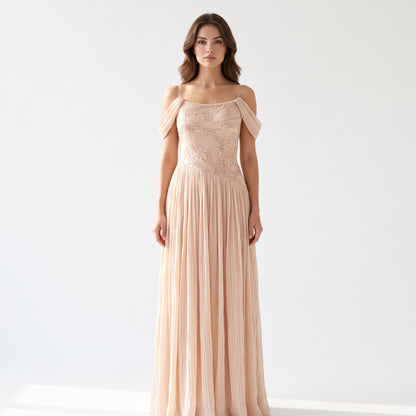 Celeste Organza Corset Gown.