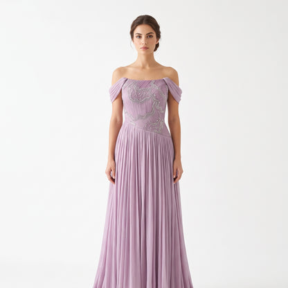 Celeste Organza Corset Gown.
