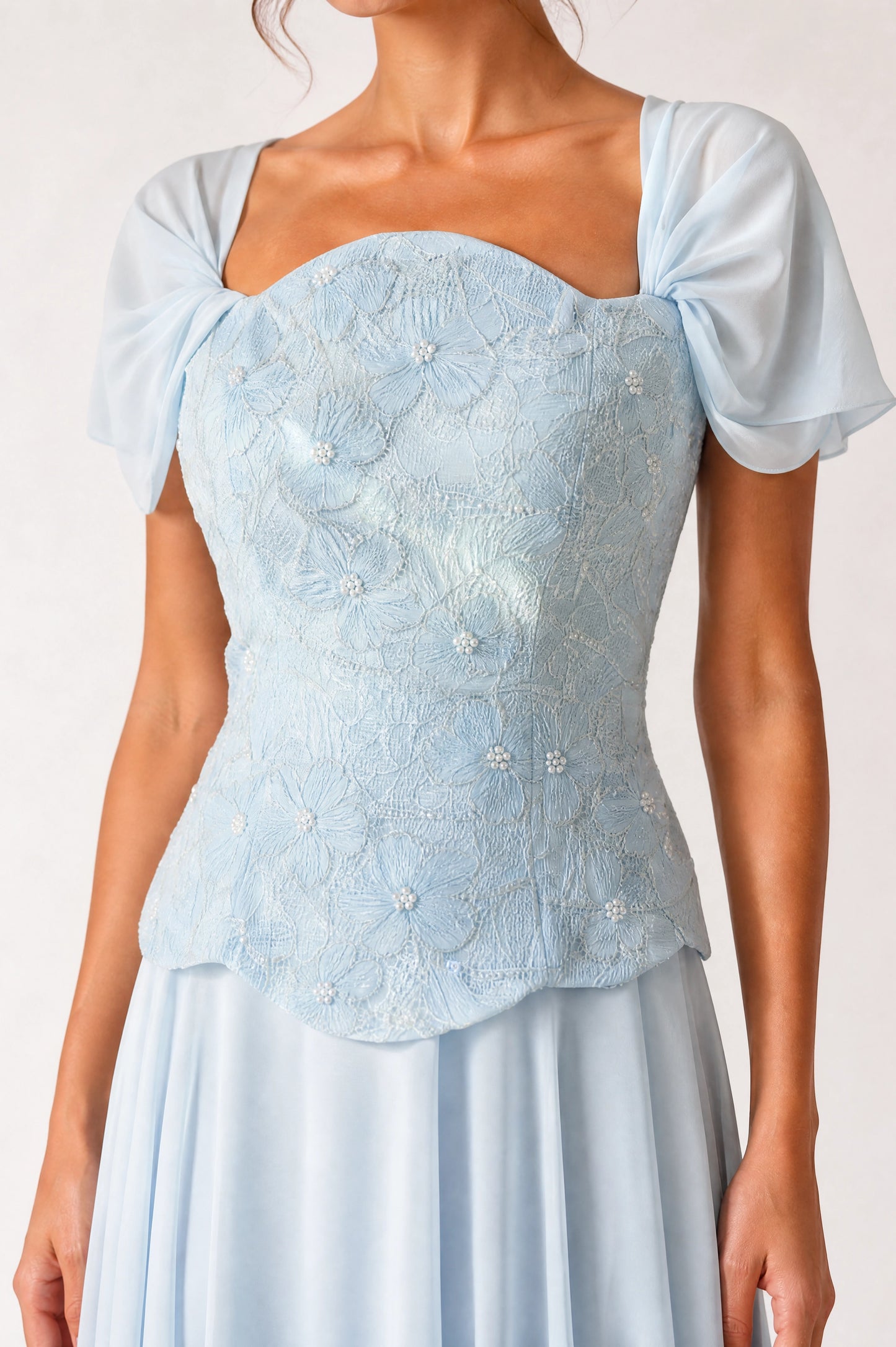 Bloom Floral Embellished Gown.