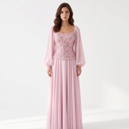 Valentina Embellished Corset Gown.