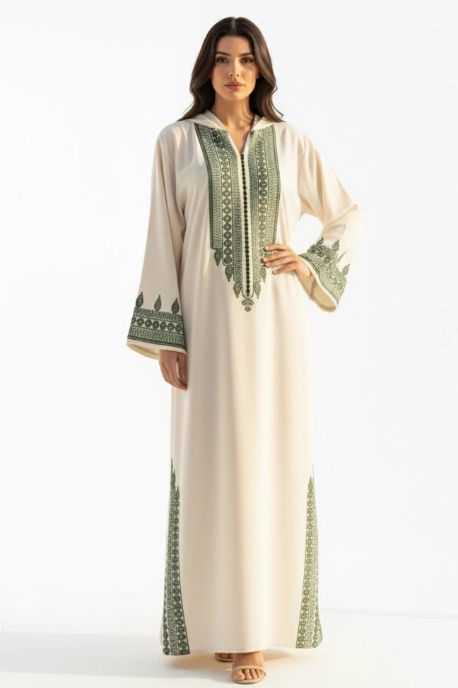 Linear Elegance Abaya