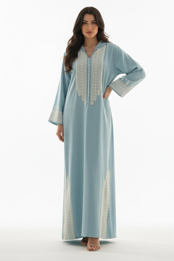 Linear Elegance Abaya