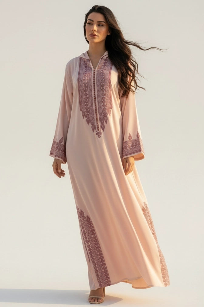Linear Elegance Abaya