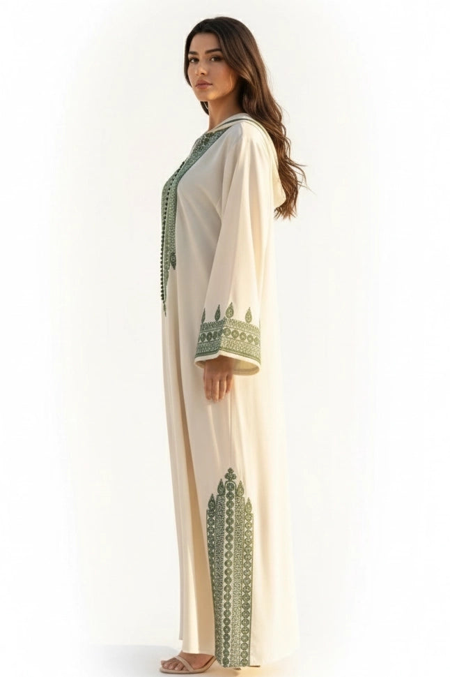 Linear Elegance Abaya