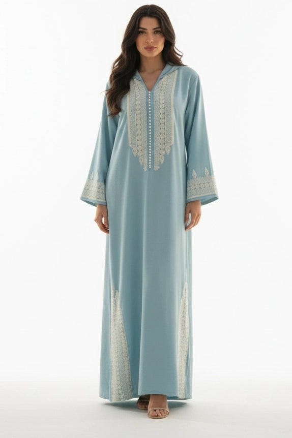 Linear Elegance Abaya