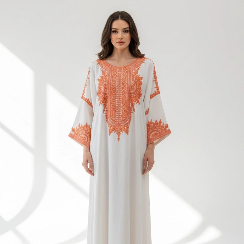 Traditional Embroidered Jalabiya.