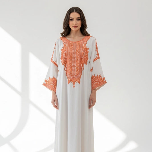Traditional Embroidered Jalabiya.