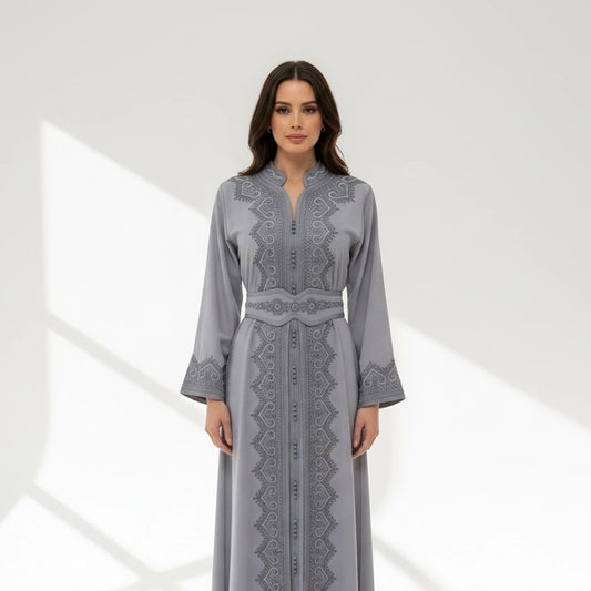 High Neck Kaftan