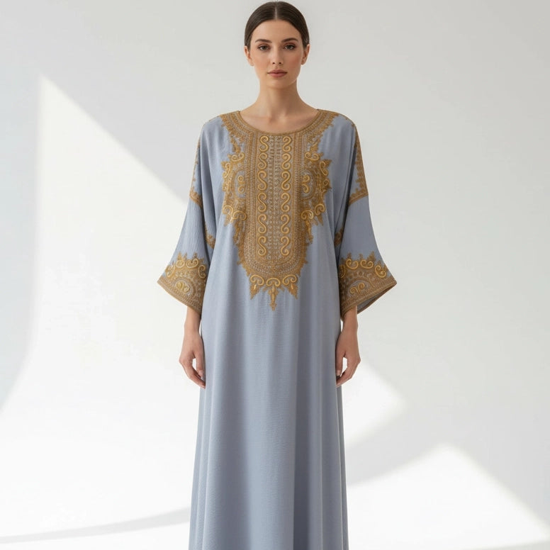 Traditional Embroidered Jalabiya.
