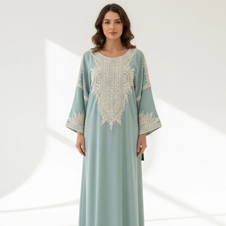 Traditional Embroidered Jalabiya.