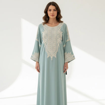 Traditional Embroidered Jalabiya.