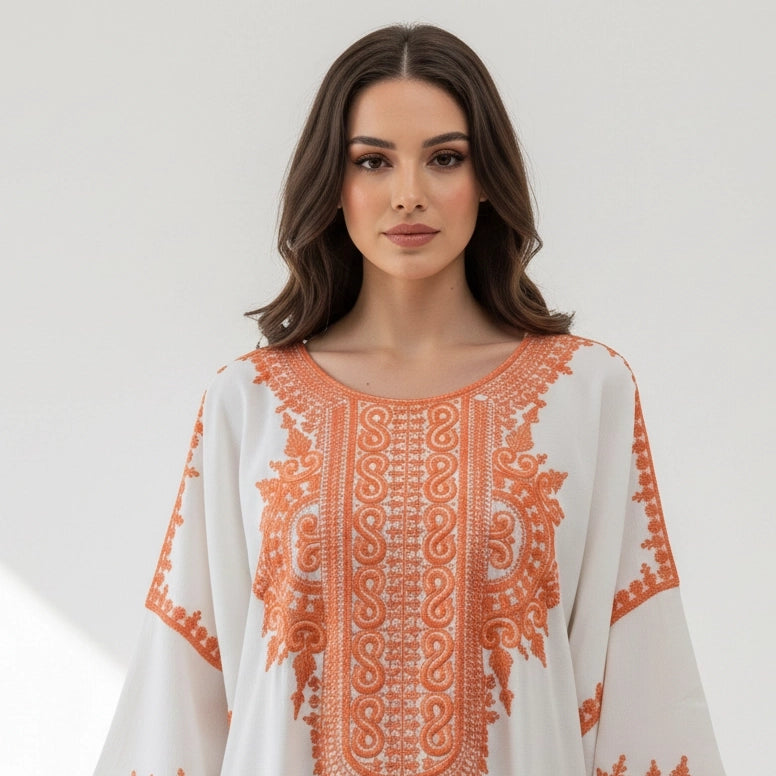 Traditional Embroidered Jalabiya.