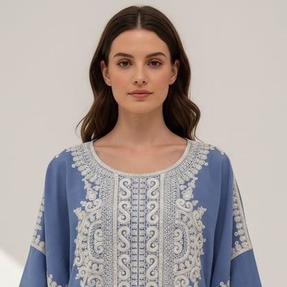 Traditional Embroidered Jalabiya.