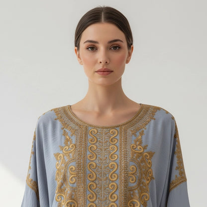 Traditional Embroidered Jalabiya.
