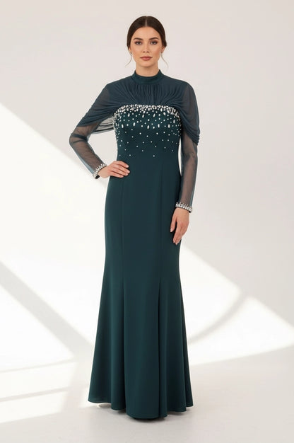 Crystal High Neck