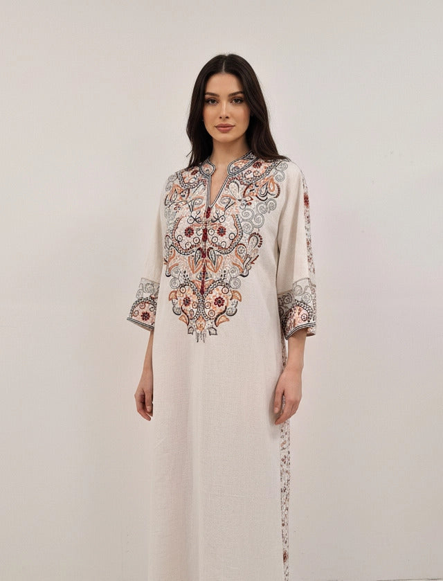 Majestic Threadwork Maxi