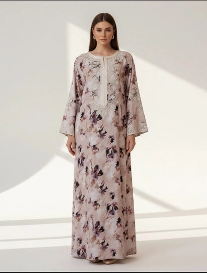 Embroidered Elegance Maxi