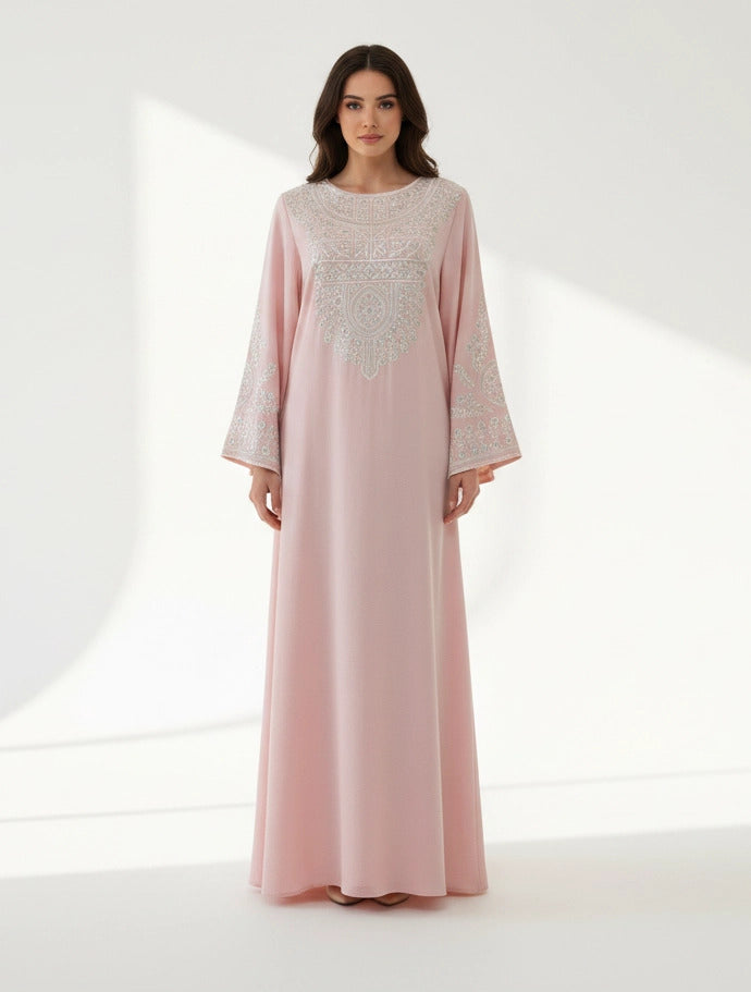 U-Neck Embroidered.