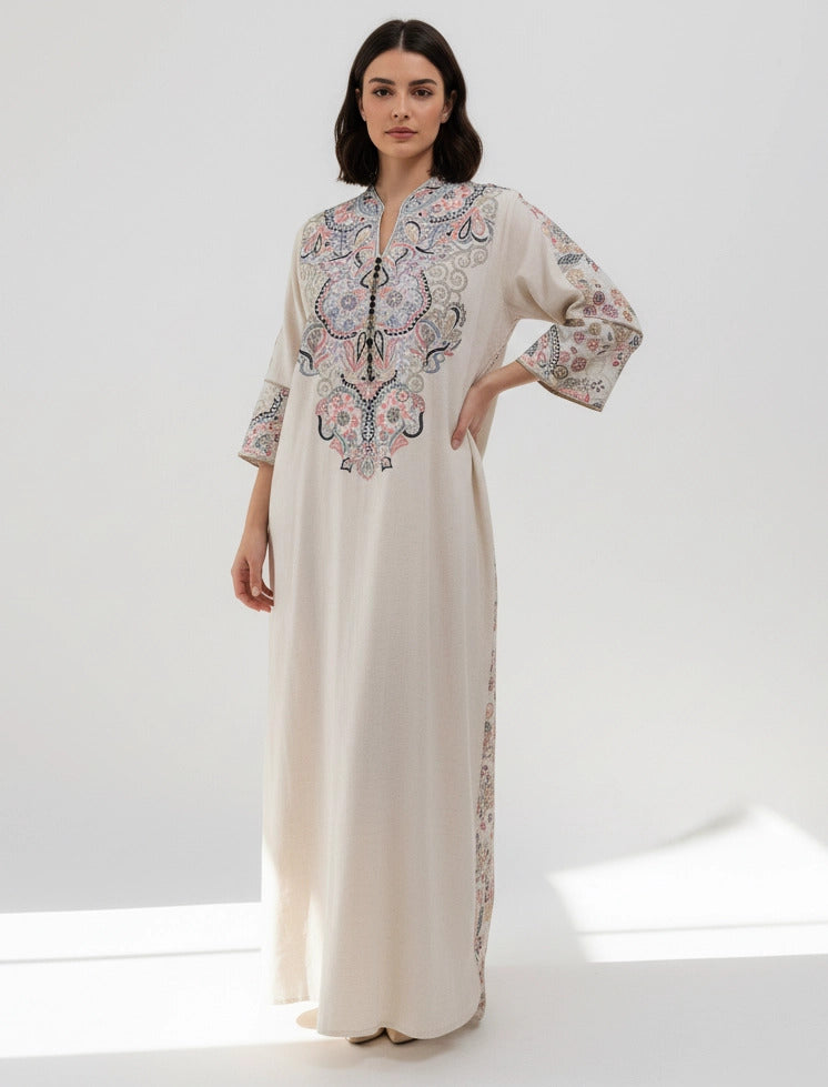 Majestic Threadwork Maxi