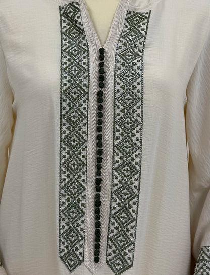 Elegant Long-Sleeved Abaya