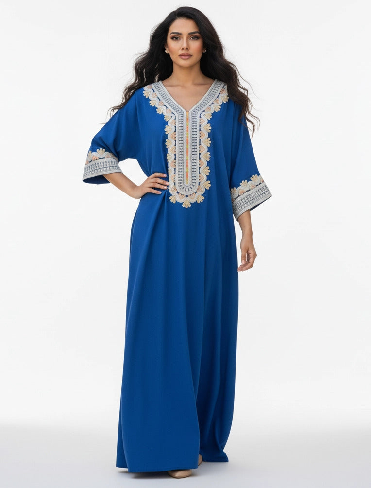 The Serene Stitch Abaya