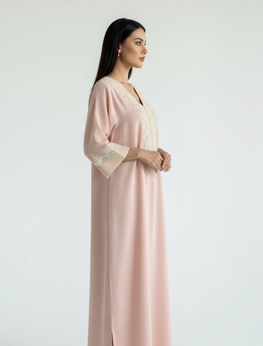 The Serene Stitch Abaya