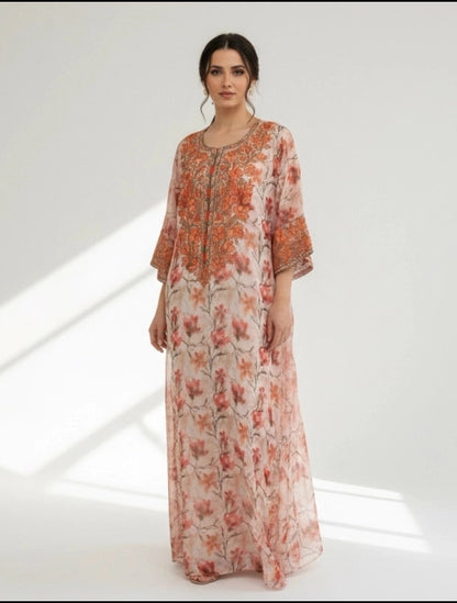 Vintage Rose Jalabiya