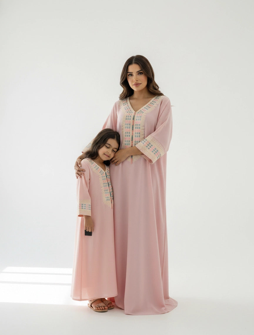 Regal Stitch Jalabiya. ( Little Girl )