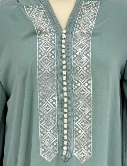 Elegant Long-Sleeved Abaya