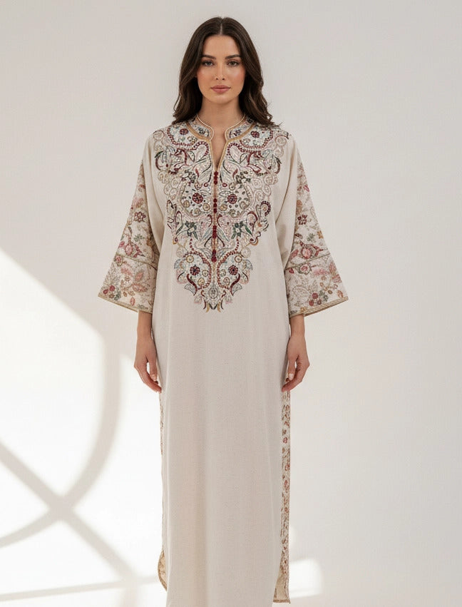 Majestic Threadwork Maxi