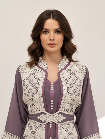 Embroidered Multicolor Bishet.