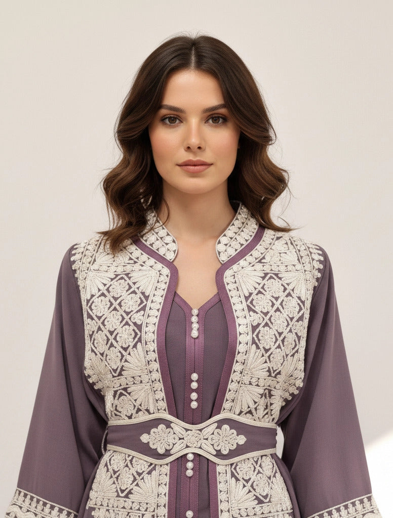 Embroidered Multicolor Bishet.