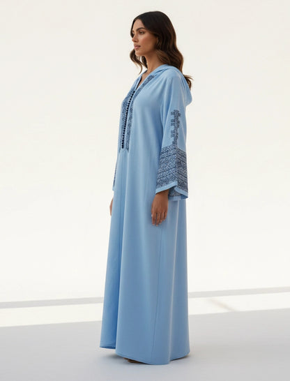 Elegant Long-Sleeved Abaya