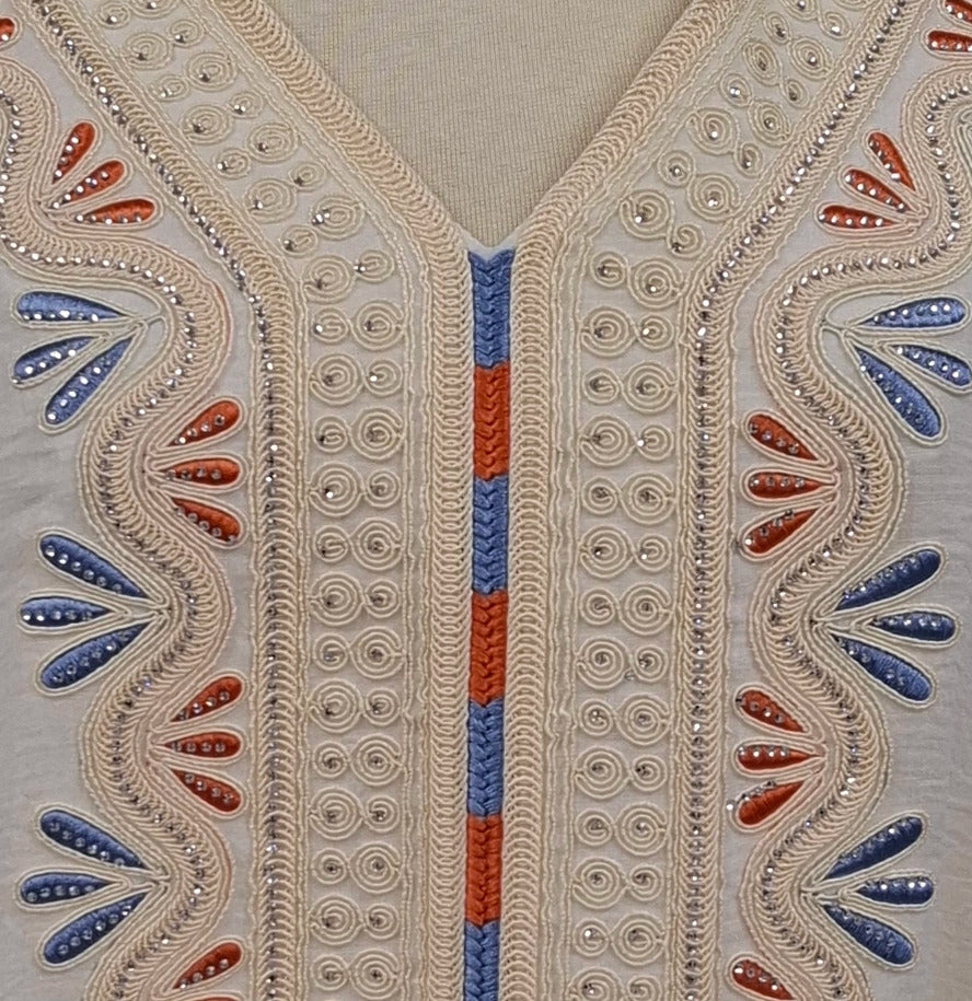 The Serene Stitch Abaya