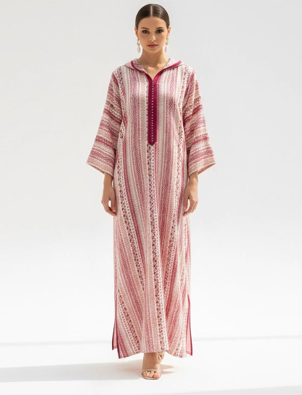 Nomad Chic Striped Jalabiya.