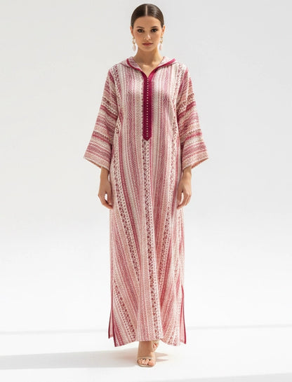 Nomad Chic Striped Jalabiya.