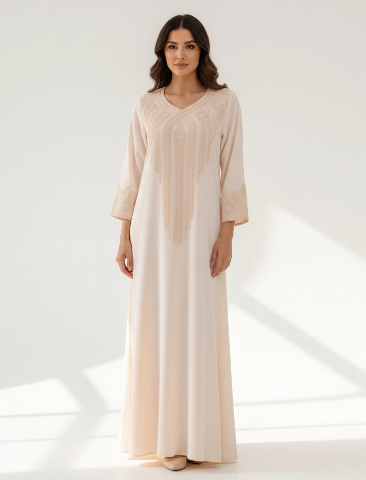 Serene Elegance Jalabiya