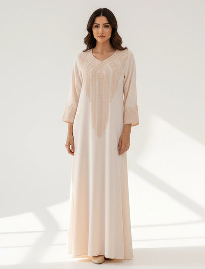 Serene Elegance Jalabiya
