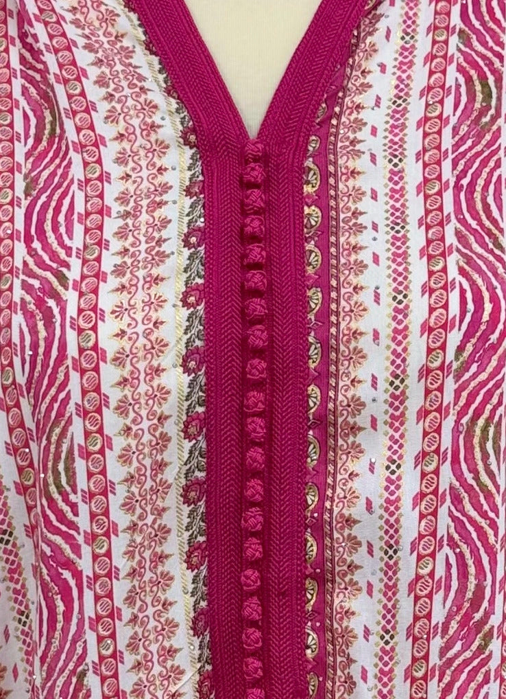 Nomad Chic Striped Jalabiya.